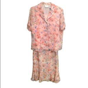 Alfred Dunner Floral Suit Set